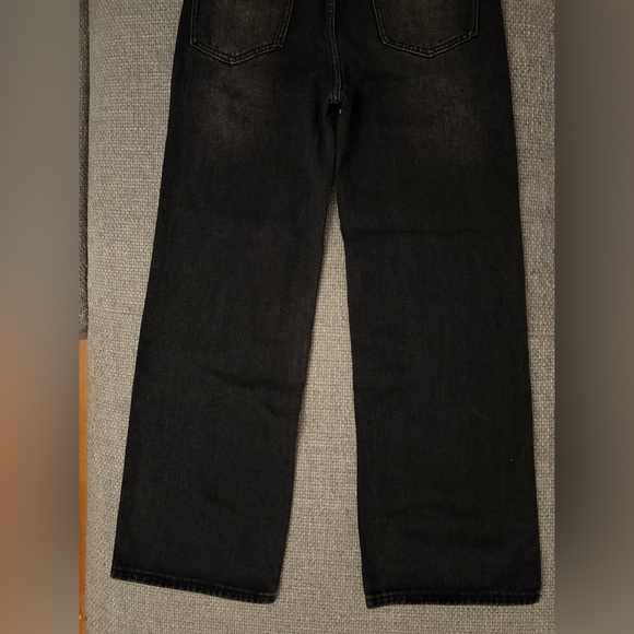Aaron & Amber Black Rhinestone Cutout Jeans Size Small brand new - Picture 12 of 14